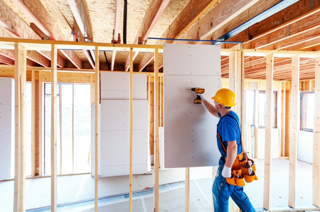 East Los Angeles Drywall Services professional team at work